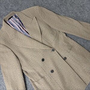 Giorgio Armani Men’s Beige/Brown Blazer Sz IT 52